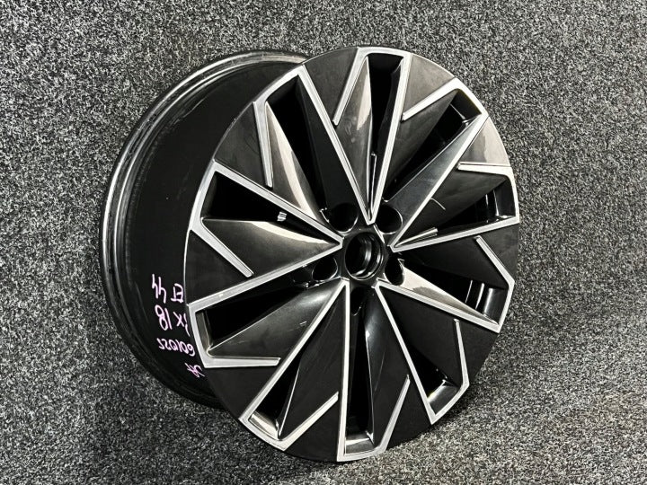 1x Alufelge 18 Zoll 3V0601025 Skoda Superb Iii Rim Wheel FEL7707090695vh