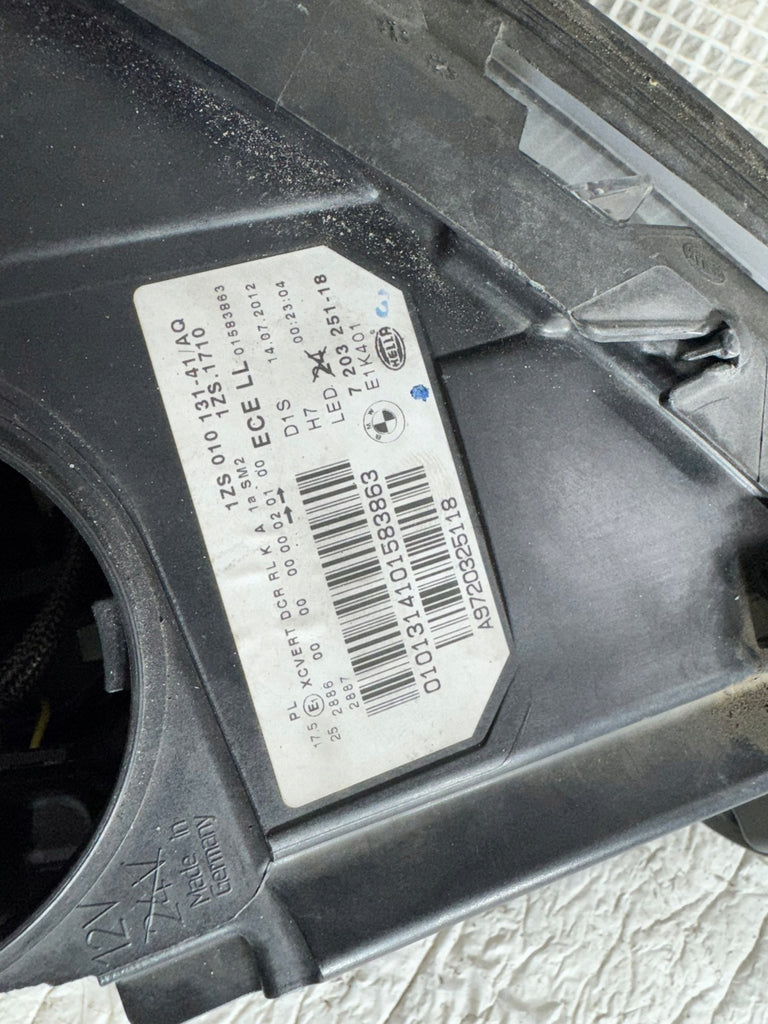 Frontscheinwerfer BMW F11 F10 7203251-18 Xenon Links Scheinwerfer Headlight SCH9724359511af
