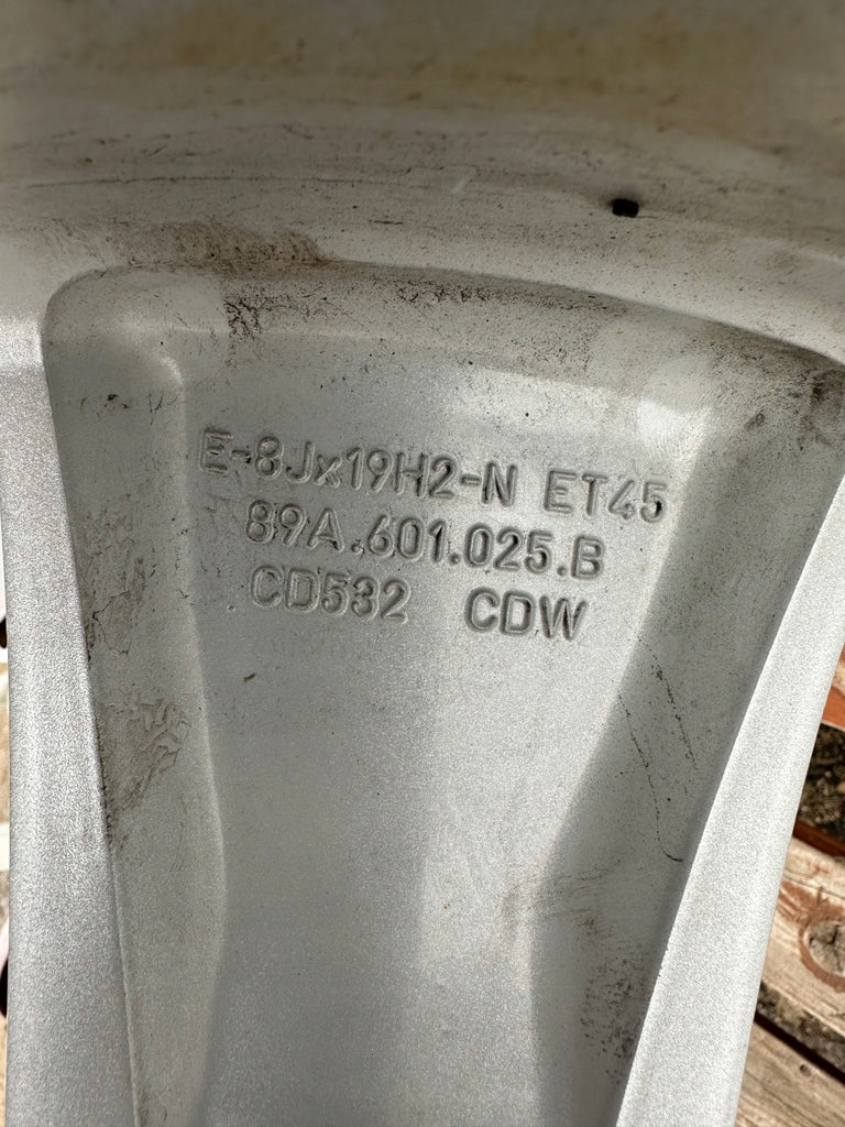 1x Alufelge 19 Zoll 8.0" 5x112 45ET Glanz Silber 89A601025B Audi E-Tron FEL8169289485pr