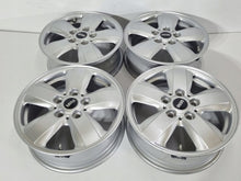 Laden Sie das Bild in den Galerie-Viewer, 4x Alufelge 15 Zoll 5.5" 5x112 46ET Glanz Silber 6855101 Mini Rim Wheel FEL6463992510ih