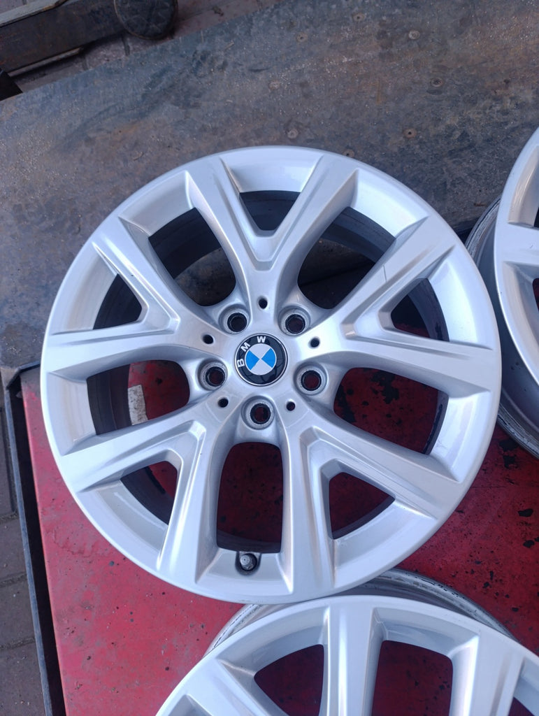 4x Alufelge 17 Zoll 6.5" 5x112 39ET Glanz Silber 6856076 BMW X2 F39 X1 F48 FEL8978069587st