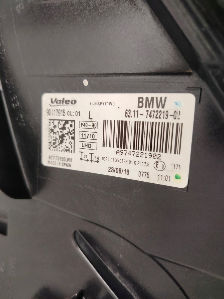 Frontscheinwerfer BMW X1 F48 7472219-02 Full LED Links Scheinwerfer Headlight SCH3019400955au