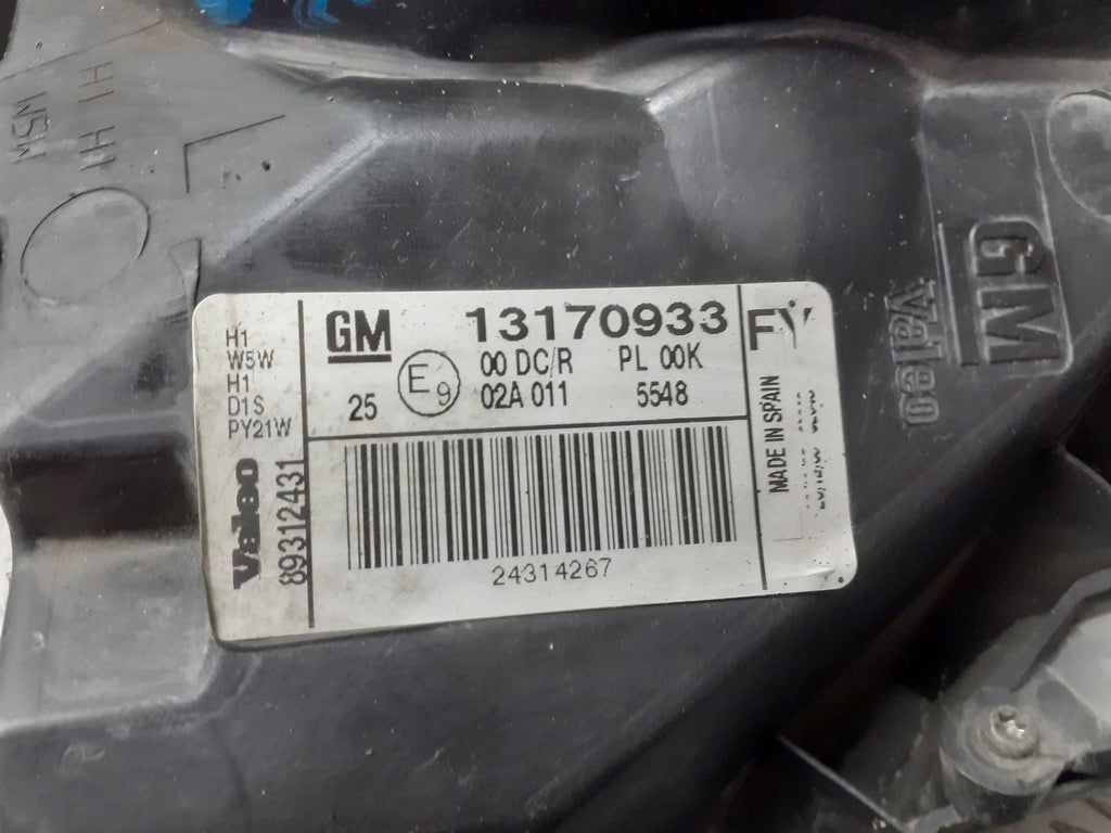 Frontscheinwerfer Opel Vectra C 13170933 Ein Stück (Rechts oder Links) Headlight SCH5415111300jh
