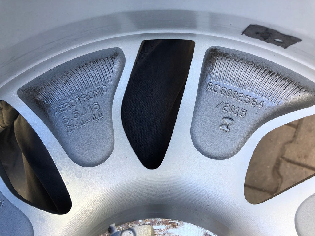 1x Alufelge 16 Zoll 6.5" 4x100 44ET 403007678R Renault Captur Clio 1 Rim Wheel