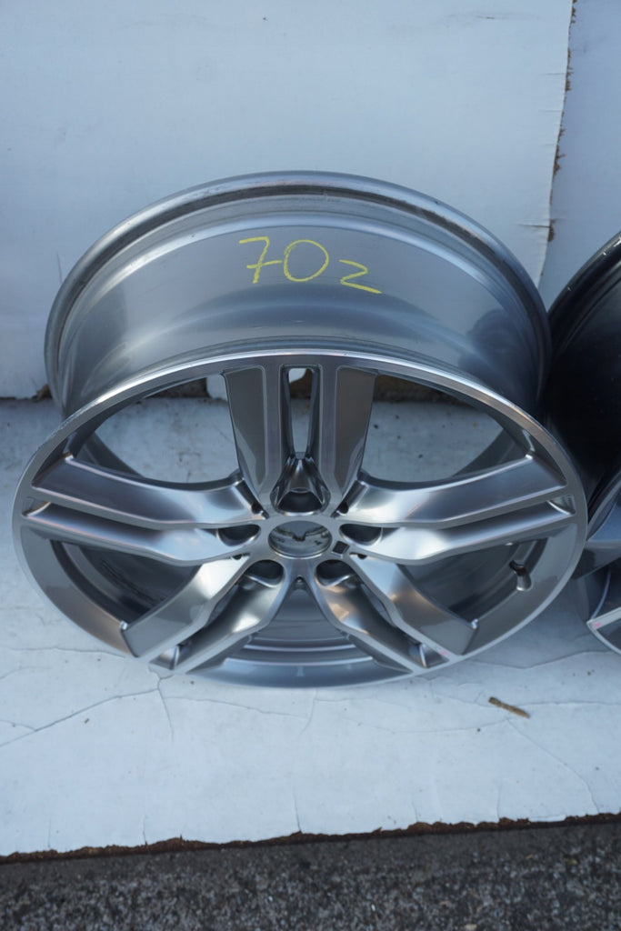 1x Alufelge 18 Zoll 7.5" 5x112 51ET Glanz Silber 7850456 BMW X1 F48 Mg Rim Wheel FEL3290758896mo