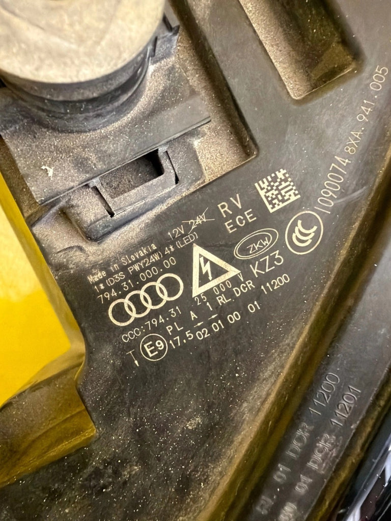 Frontscheinwerfer Audi A1 8XA941005 Xenon Links Scheinwerfer Headlight SCH7256491981qd