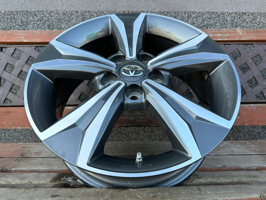 1x Alufelge 17 Zoll 6.5" 5x114.3 45ET PW4571001MG Toyota C-Hr Rim Wheel