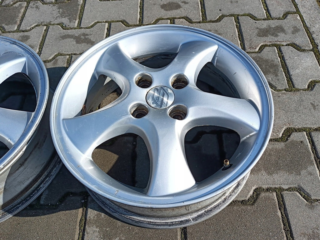 1x Alufelge 15 Zoll 5.0" 4x100 Suzuki Rim Wheel