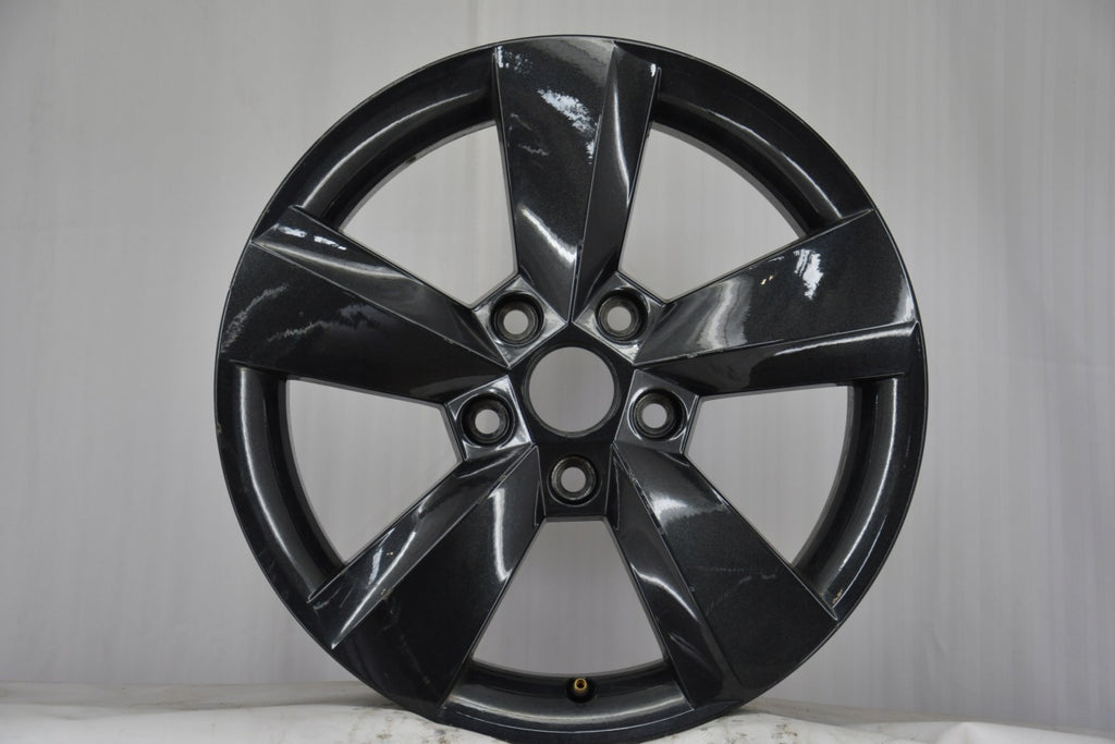 1x Alufelge 16 Zoll 6.0" 5x112 43ET Glanz Graphit 57A601025S Skoda Rim Wheel FEL8825291848va