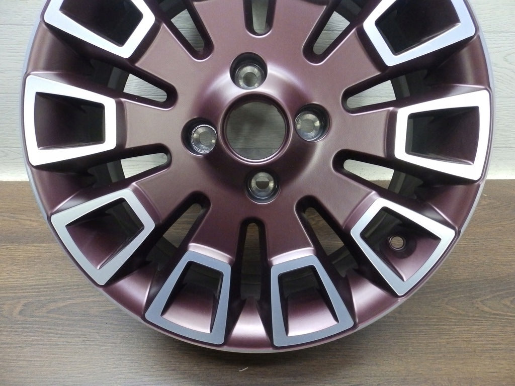 1x Alufelge 15 Zoll 5.5" 4x100 41ET F0601025AL Seat Mii Rim Wheel FEL7865839228on