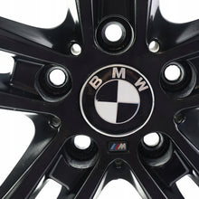 Laden Sie das Bild in den Galerie-Viewer, 1x Alufelge 18 Zoll 8.0" 5x120 52ET Glanz Schwarz 8074186 8009703 BMW 1 F21 F20 FEL7880700650xc