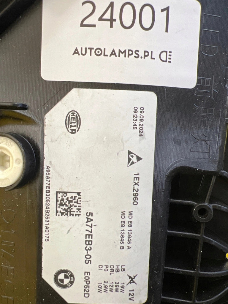 Frontscheinwerfer BMW X1 5A77EB3-05 LED Links Scheinwerfer Headlight SCH3197525276ii