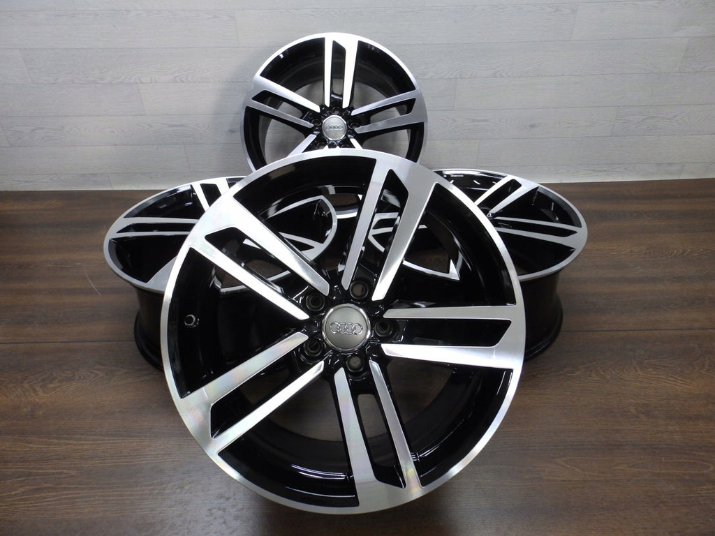 4x Alufelge 18 Zoll 8.5" 5x112 50ET Glanz Silber 8S0601025E Audi Tt Rim Wheel FEL2720792383tu