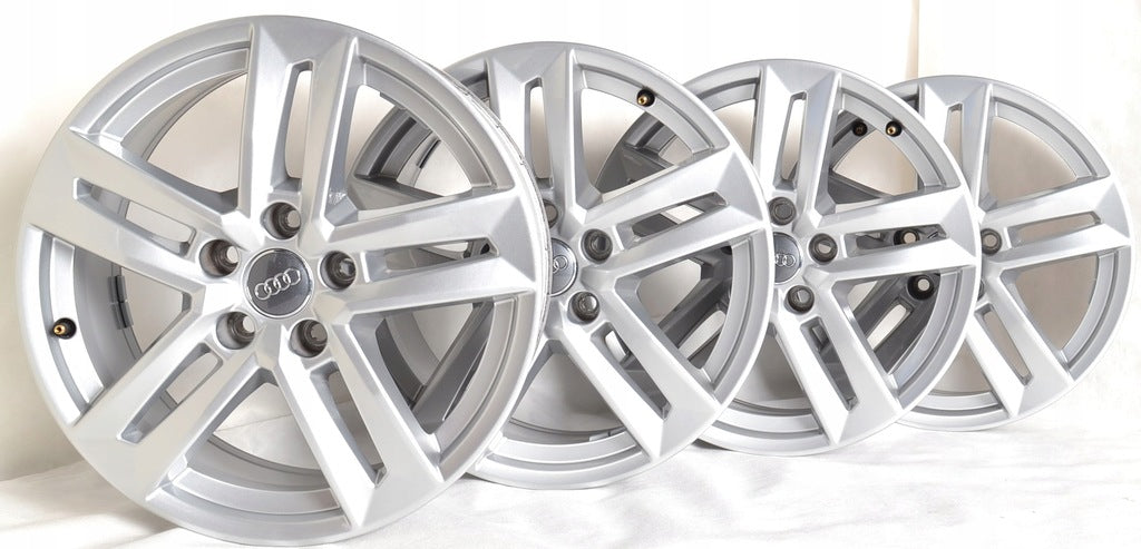 4x Alufelge 17 Zoll 7.0" 5x112 42ET Glanz Silber 8W0601025 Audi A4 B8 Rim Wheel FEL8840546235zk