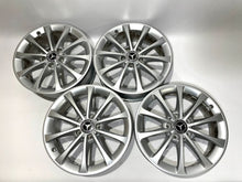 Laden Sie das Bild in den Galerie-Viewer, 4x Alufelge 17 Zoll 6.5" 5x112 44ET Glanz Silber A1774010300 Mercedes-Benz FEL8802136106eb