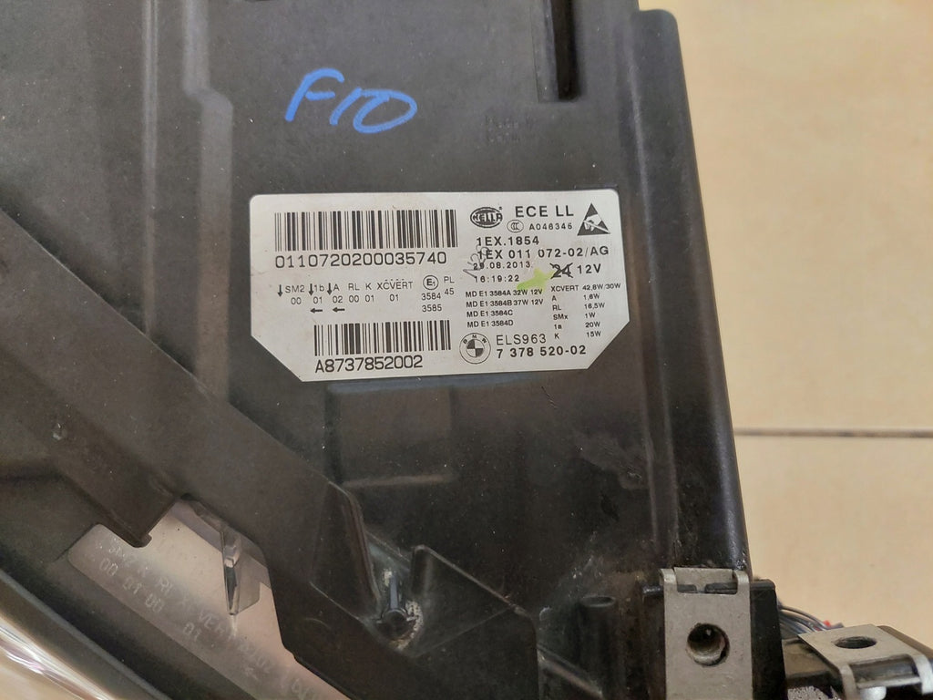 Frontscheinwerfer BMW 5 F10 7378520-02 Full LED Rechts Scheinwerfer Headlight SCH8551850502lo