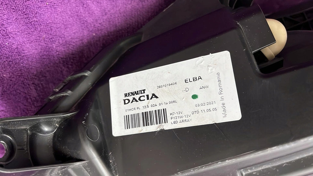 Frontscheinwerfer Dacia Sandero III Logan Jogger 260101940R LED Links Headlight