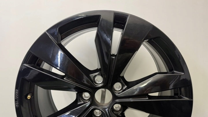 1x Alufelge 19 Zoll 8.0" 5x112 45ET Glanz Schwarz 14B601025AD VW Rim Wheel FEL4856626659ty
