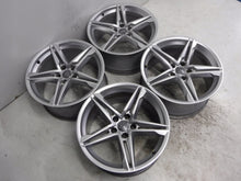 Laden Sie das Bild in den Galerie-Viewer, 4x Alufelge 18 Zoll 8.5" 5x112 29ET Glanz Silber 8W0601025 Audi 4 Rim Wheel FEL8859919087yh