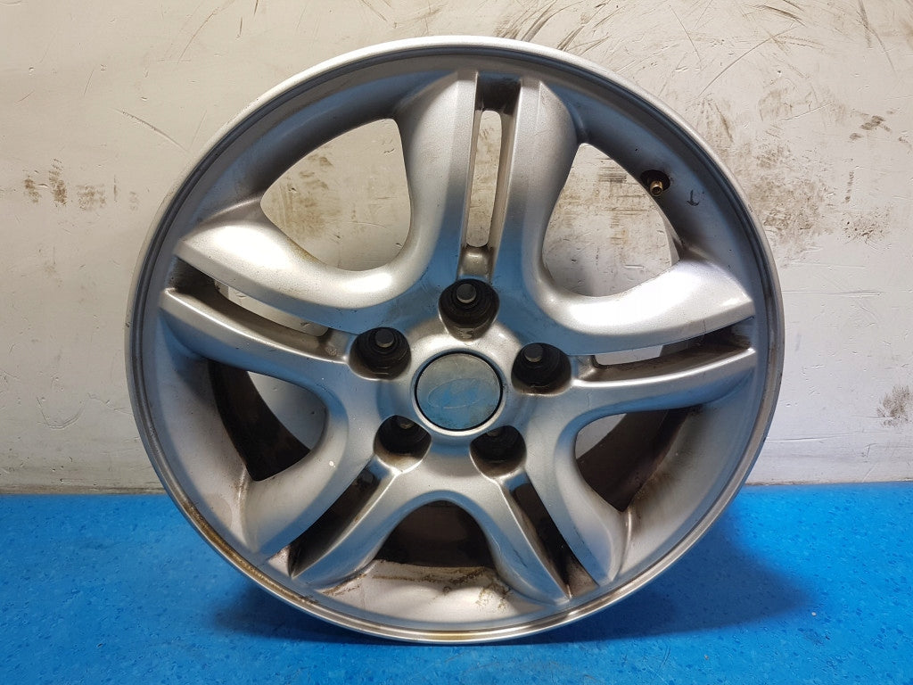 1x Alufelge 16 Zoll 6.5" 5x114.3 529101F200 Hyundai Accent Rim Wheel