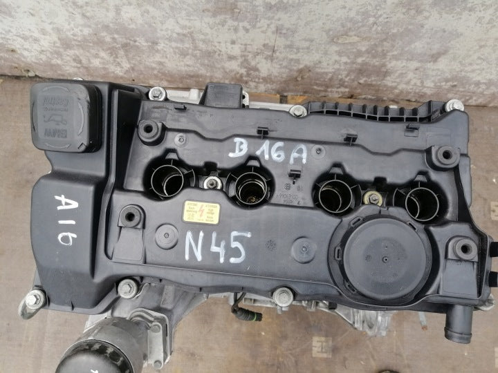 Motor BMW 1 E87 N45B16A 1.6 115PS 158TKm Benzin Engine Unkomplett MOT4757989775gf