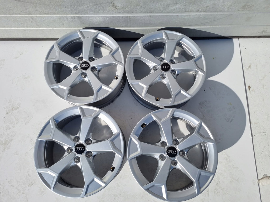 4x Alufelge 17 Zoll 6.5" 5x112 38ET Glanz Silber 83A0714978Z8 Audi B7 Rim Wheel FEL6849646512nw