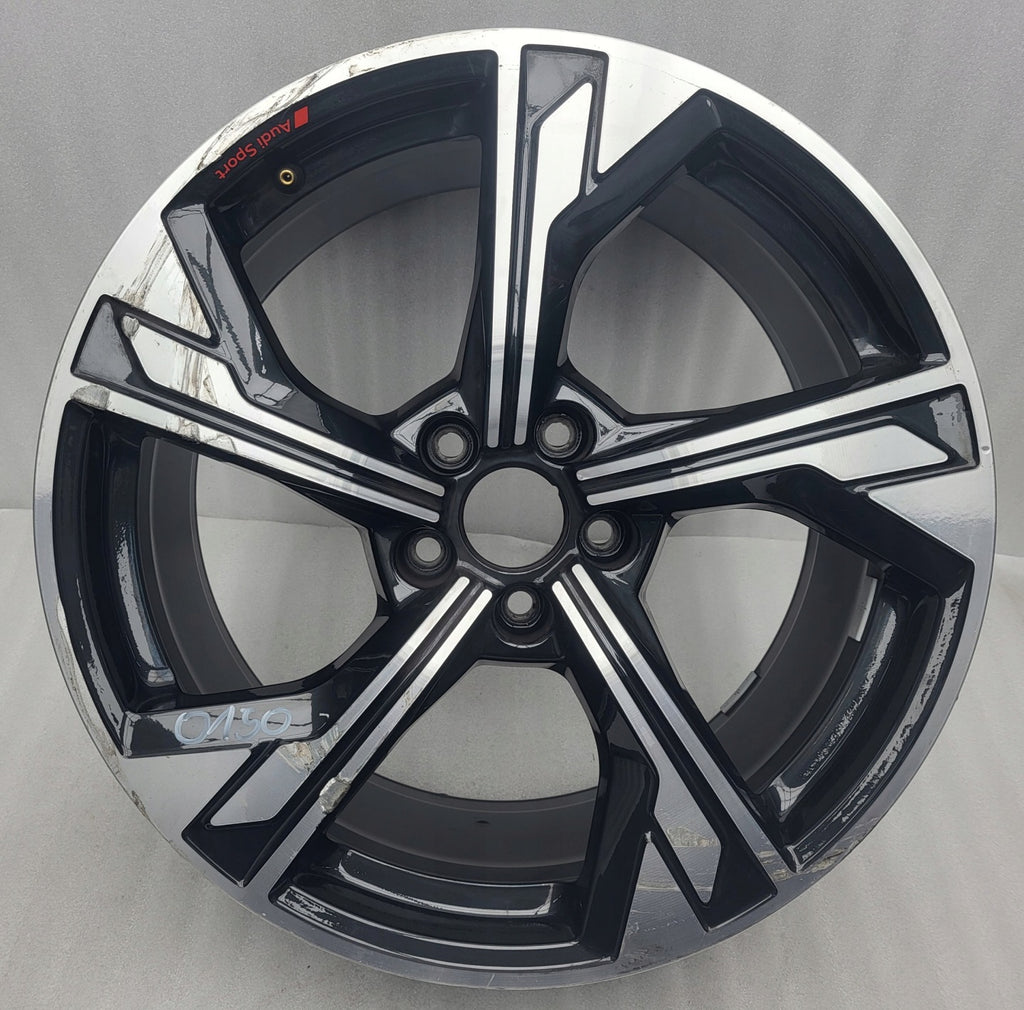 1x Alufelge 19 Zoll 8.5" 5x112 40ET Glanz Schwarz 8W0601025EM Audi Rim Wheel FEL8177121475dl