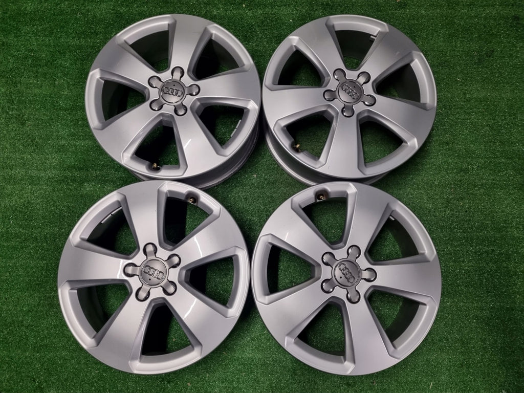 4x Alufelge 17 Zoll 6.0" 5x112 48ET Glanz Silber 8V0601025C Audi A3 Rim Wheel FEL4822684172et