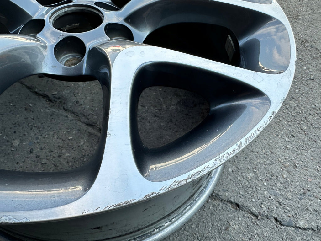 1x Alufelge 18 Zoll 7.5" 5x110 47ET Glanz Schwarz 13338853 Opel Rim Wheel FEL8803993843hr