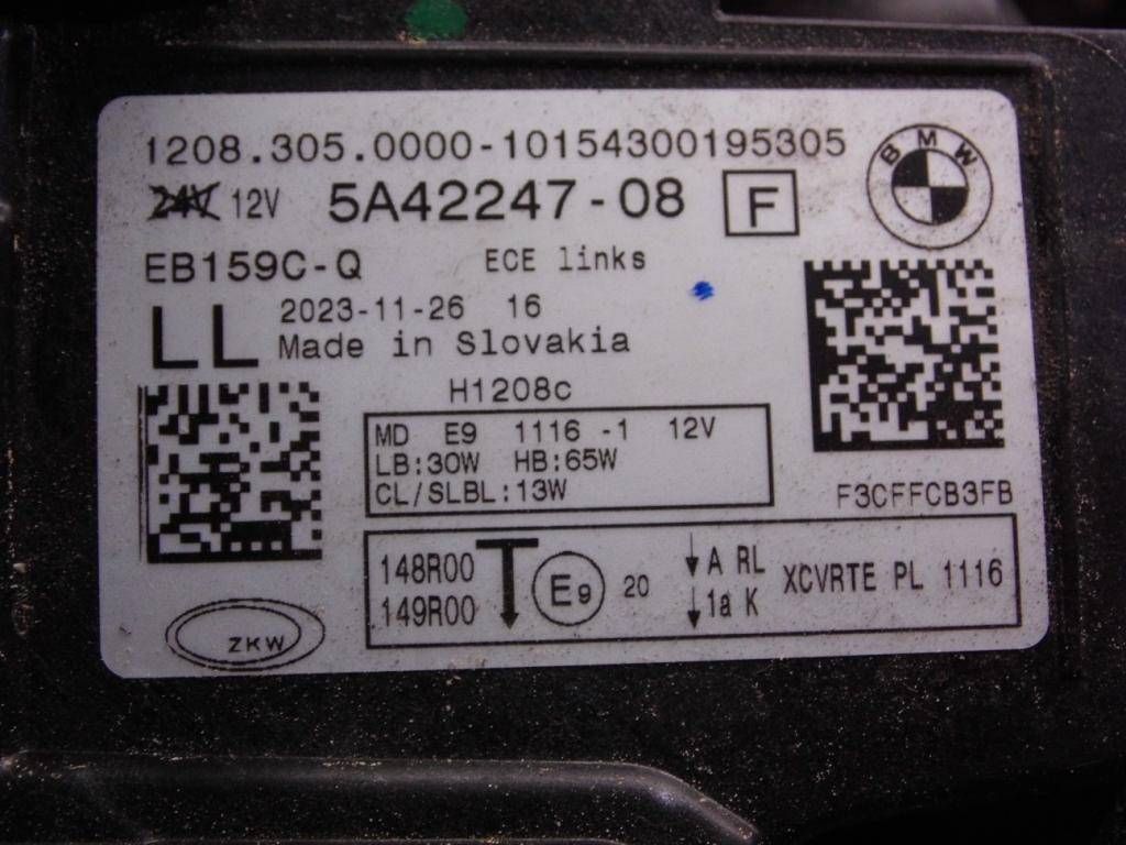 Frontscheinwerfer BMW 2 Active U06 5A4224708 Full LED Links Headlight SCH2297250037pa