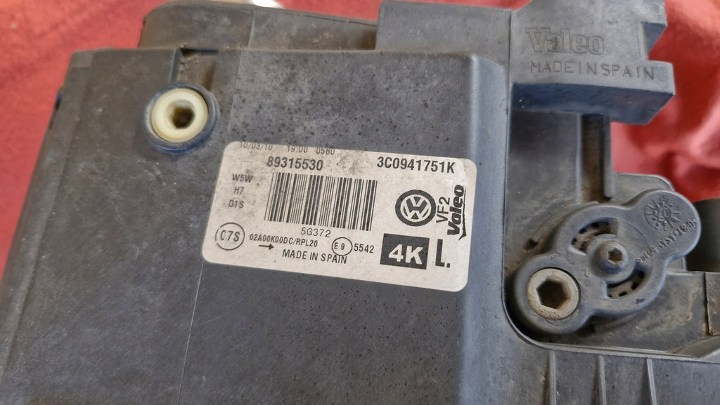 Frontscheinwerfer VW Passat 3C0941751K Xenon Links Scheinwerfer Headlight SCH3586953651ws