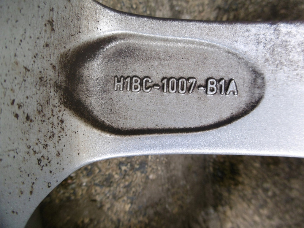 1x Alufelge 16 Zoll 6.5" 4x108 47 5ET H1BC-1007-B1A Ford Fiesta Rim Wheel