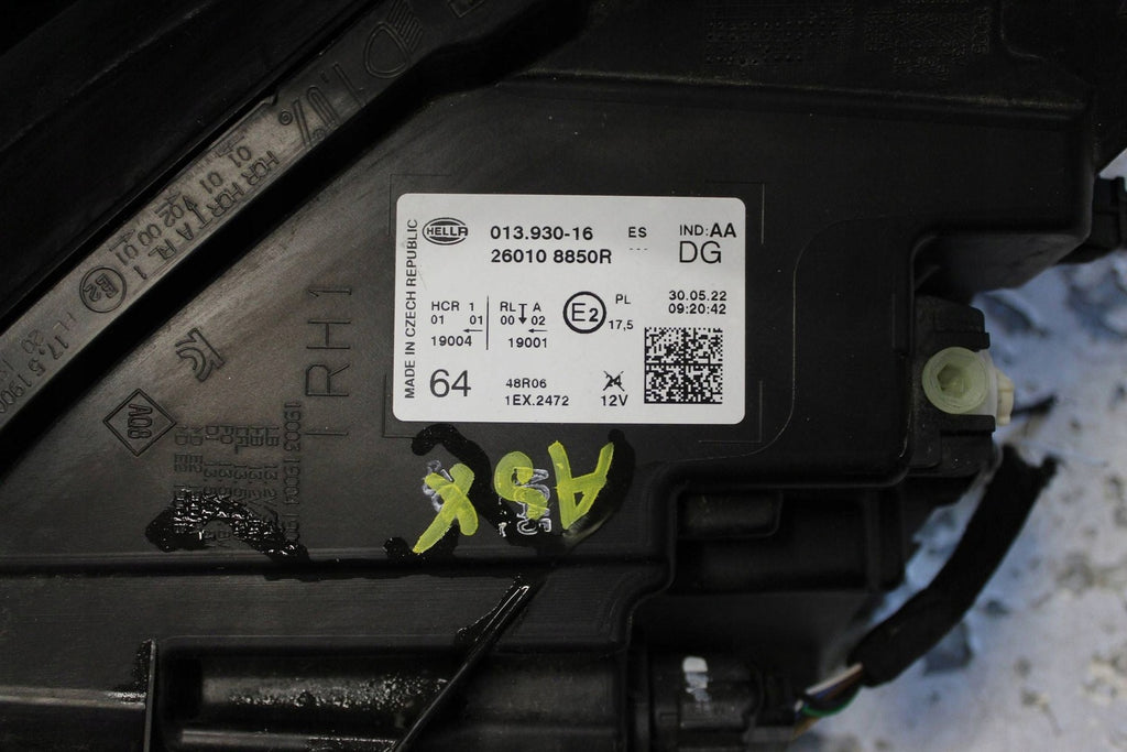 Frontscheinwerfer Mitsubishi Asx 260108850R Rechts Scheinwerfer Headlight