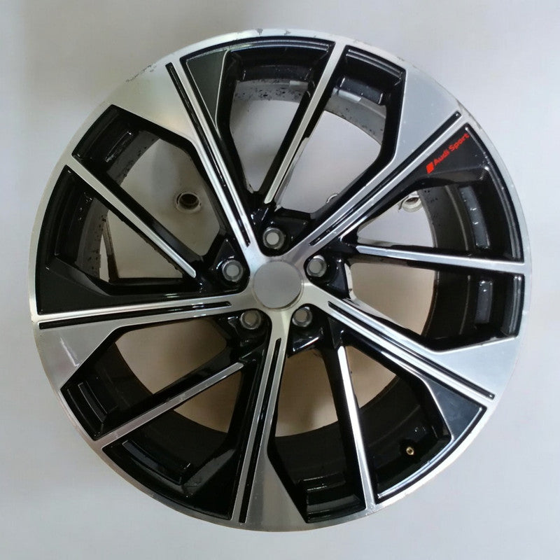 1x Alufelge 21 Zoll 8.5" 5x112 34ET Schwarz 8OA601025CD Audi Rim Wheel