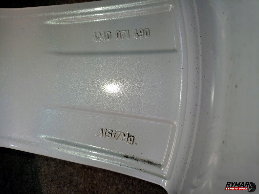 4x Alufelge 20 Zoll 8.0" 5x112 28ET Glanz Silber 4M0071490 Audi Q7 Rim Wheel FEL2356308514td