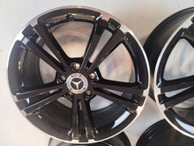 Load image into Gallery viewer, 4x Alufelge 18 Zoll 7.5" 5x112 49ET Glanz Schwarz A1774011300 Mercedes-Benz FEL5976688143th