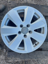 Load image into Gallery viewer, 1x Alufelge 16 Zoll 7.0&quot; 5x112 42ET Glanz Silber 4F0601025 Audi A6 C6 Rim Wheel