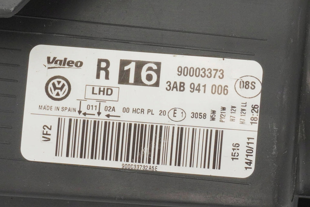 Frontscheinwerfer VW Passat B7 3AB941006 90003373 Rechts Scheinwerfer Headlight SCH3407834840aj
