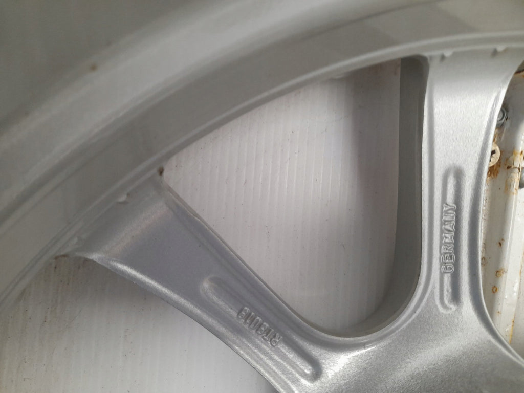 1x Alufelge 18 Zoll 8.0" 5x120 35ET Glanz Silber RT8018 Rim Wheel FEL9270927984sc