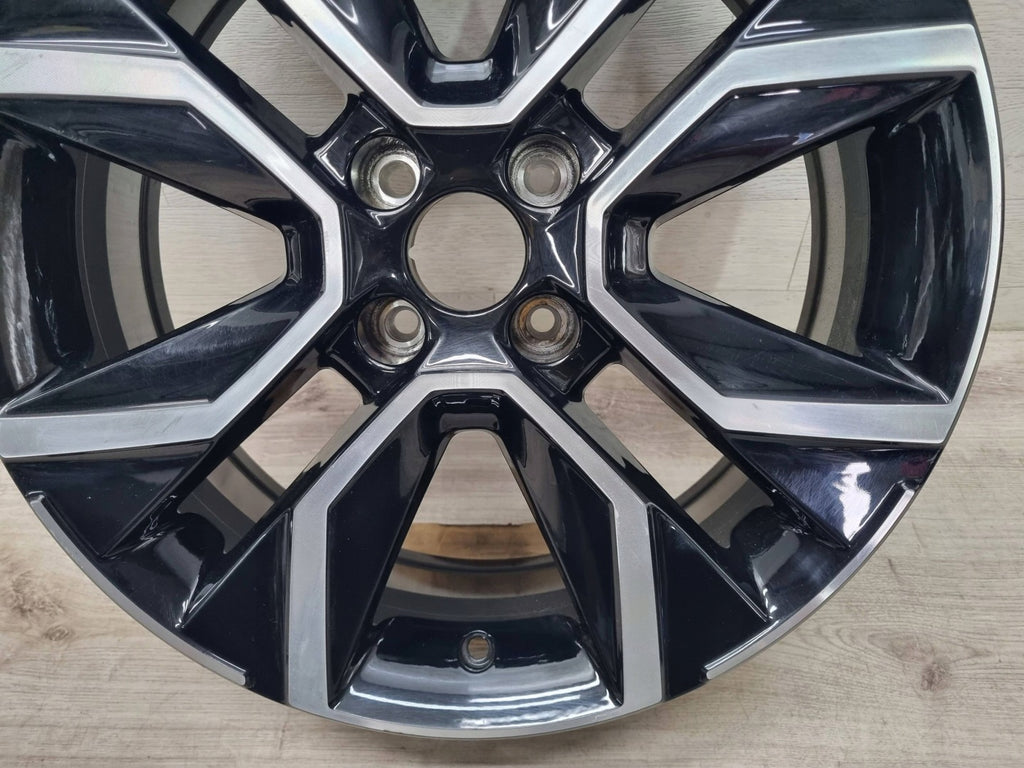 1x Alufelge 18 Zoll 6.5" 4x108 26ET Glanz Schwarz 9833485080 Citroën C4 Iii FEL6467025962oo