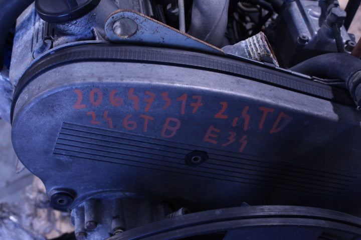 Motor BMW E34 M21D24 2.4 115PS 85kW Diesel Engine Unkomplett MOT5270214695db