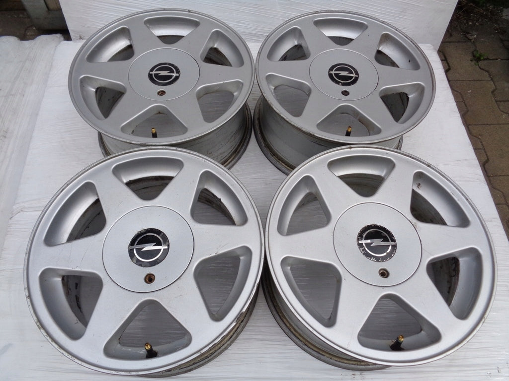 4x Alufelge 15 Zoll 7.0" 5x110 33ET 42428 Opel Omega A Vectra Zafira Rim Wheel