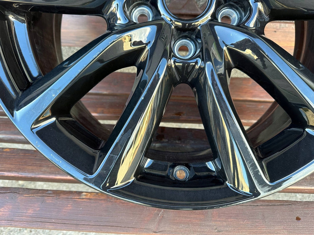 1x Alufelge 18 Zoll 7.0" 5x114.3 45ET Glanz Schwarz 9965657080 Mazda 3 Rim Wheel FEL3852772700ax