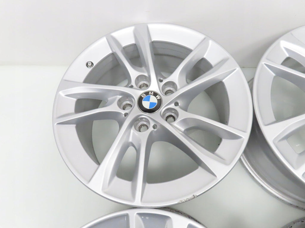 4x Alufelge 16 Zoll 7.0" 5x112 47ET Glanz Silber 6855083 BMW 2 F45 F46 Rim Wheel FEL9043923071oz