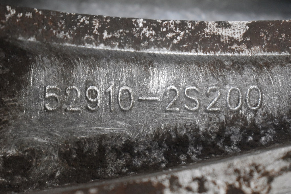 1x Alufelge 17 Zoll 6.5" 5x114.3 48ET Glanz Silber 52910-2S200 Hyundai Ix35