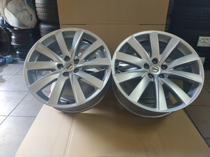 4x Alufelge 19 Zoll 8.0" 5x108 42 5ET Glanz Silber 31362276 Volvo Xc90 Rim Wheel FEL7085056510pj