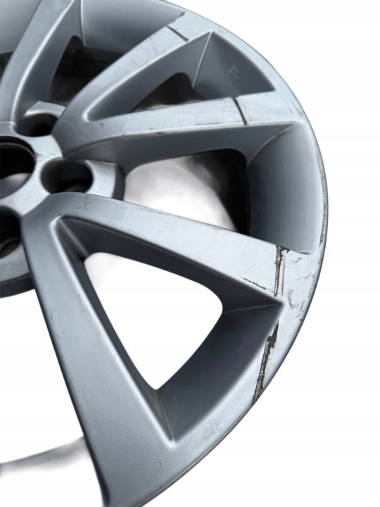 1x Alufelge 16 Zoll 6.5" 5x100 43ET Glanz Silber 5J0601025AA Skoda Roomster FEL1667278754ui