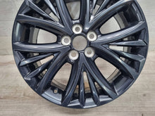Load image into Gallery viewer, 1x Alufelge 17 Zoll 6.5" 5x100 50ET Glanz Schwarz PW4570D005 Toyota Yaris FEL6582191414kd