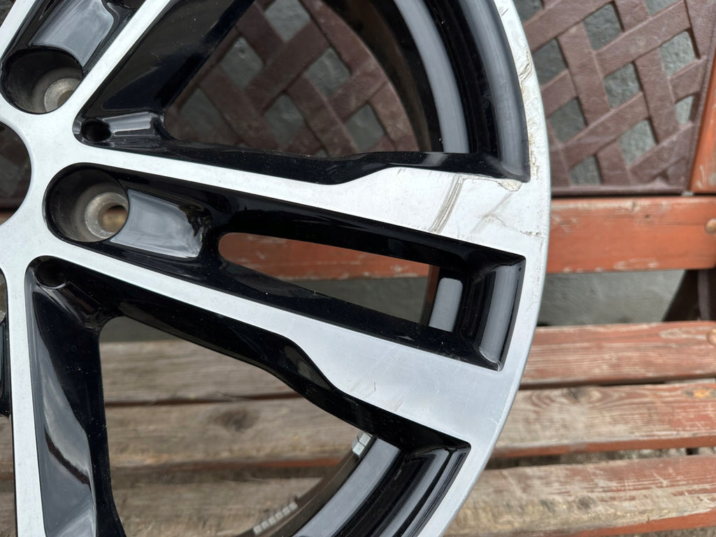 1x Alufelge 20 Zoll 6.0" 5x112 39ET Glanz Schwarz 6888011 BMW I3 Rim Wheel FEL1672179307tn