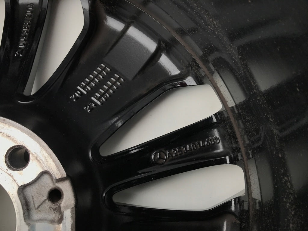 1x Alufelge 18 Zoll 8.0" 5x112 38ET Glanz Silber A2534014600 Mercedes-Benz Glc FEL2574031952gc